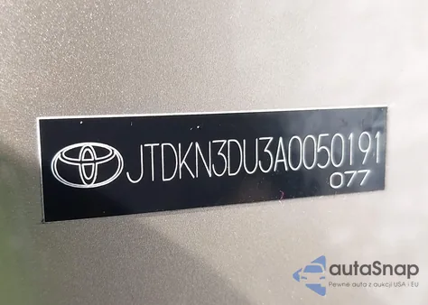 2010 Toyota Prius Iii из США, поврежденный, VIN JTDKN3DU3A0050191